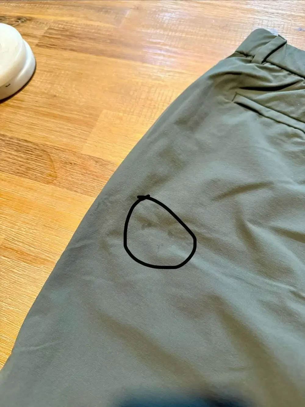 Bearbottom The Tech Pull-On Short 7 Inch Inseam Green Men's Size Large